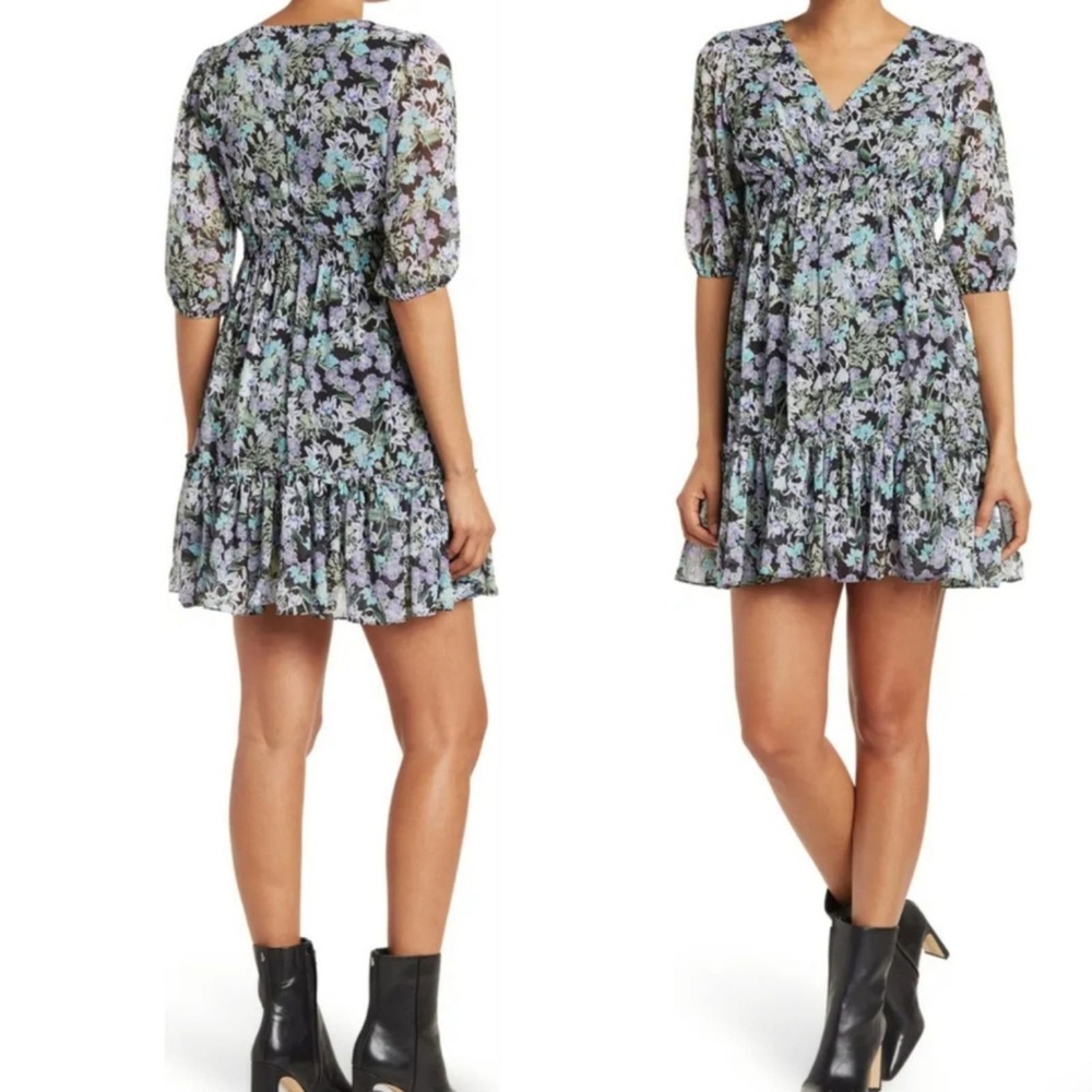Taylor Chiffon Empire Waist Dress Size 12 - Picture 2 of 15
